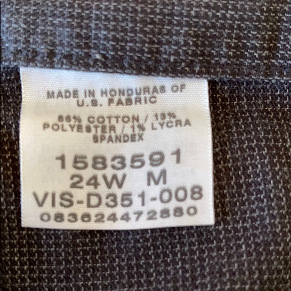 Black pattern dress trousers - Picture 5 of 6